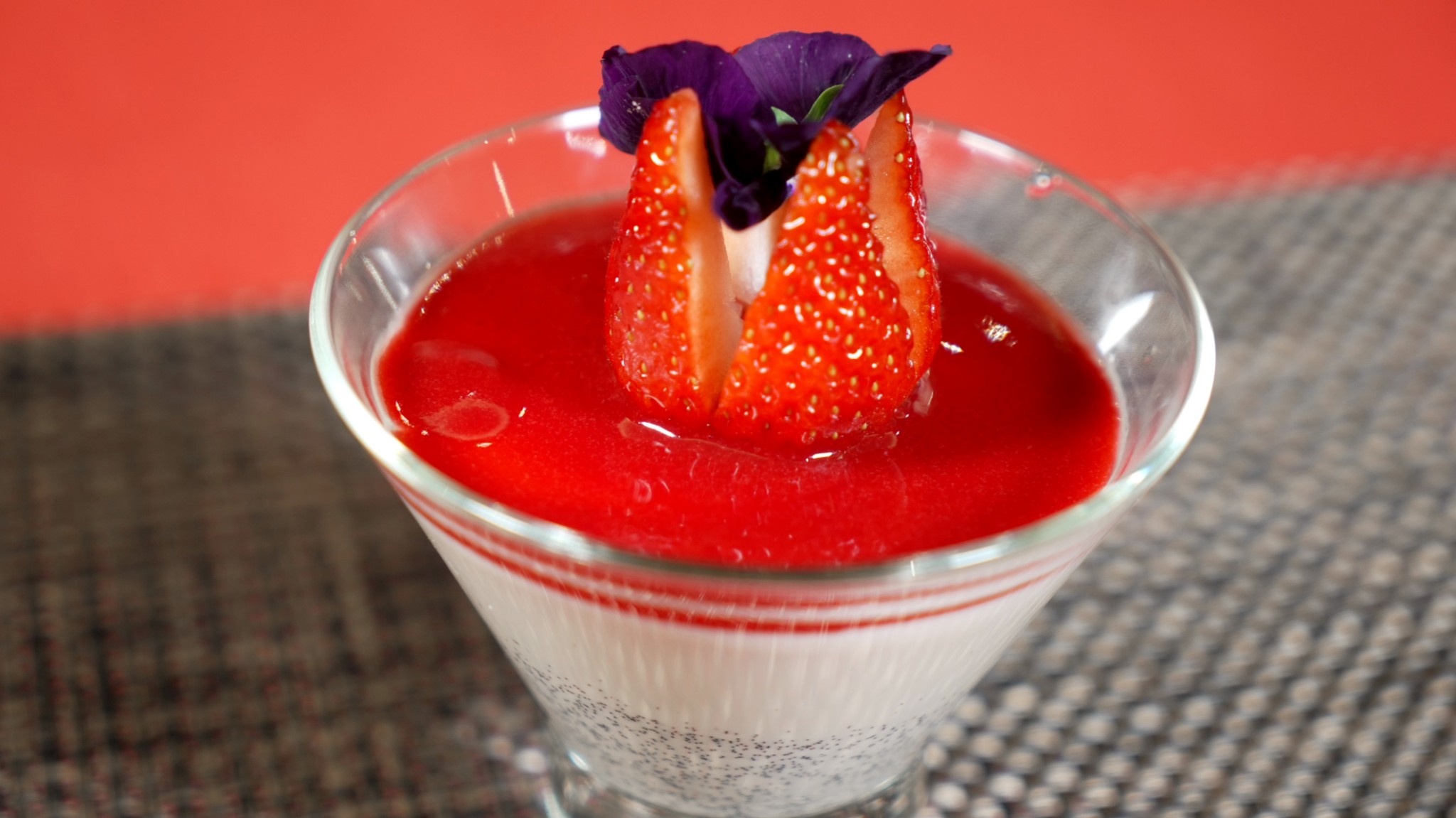 バニラビーンズパンナコッタ